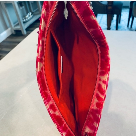 CHRISTIAN LOUBOUTIN Crossbody Shoulder/Clutch Bag Pink - Picture 8 of 15